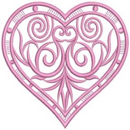 Ace Points Embroidery | Secrets Of Embroidery|Decorative Hearts