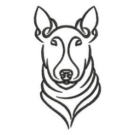 Ace points embroidery  secrets of embroiderydog head outlines