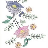 All Sorts Of Embroidery | Secrets Of Embroidery|Floral Swirls Borders ...