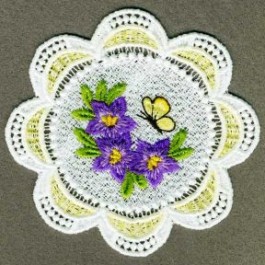 Sweet Heirloom Embroidery | Secrets Of Embroidery|FSL Floral Doily 2