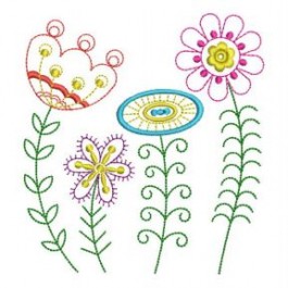 Wind Bell Embroidery | Secrets Of Embroidery|Fancy Flowers